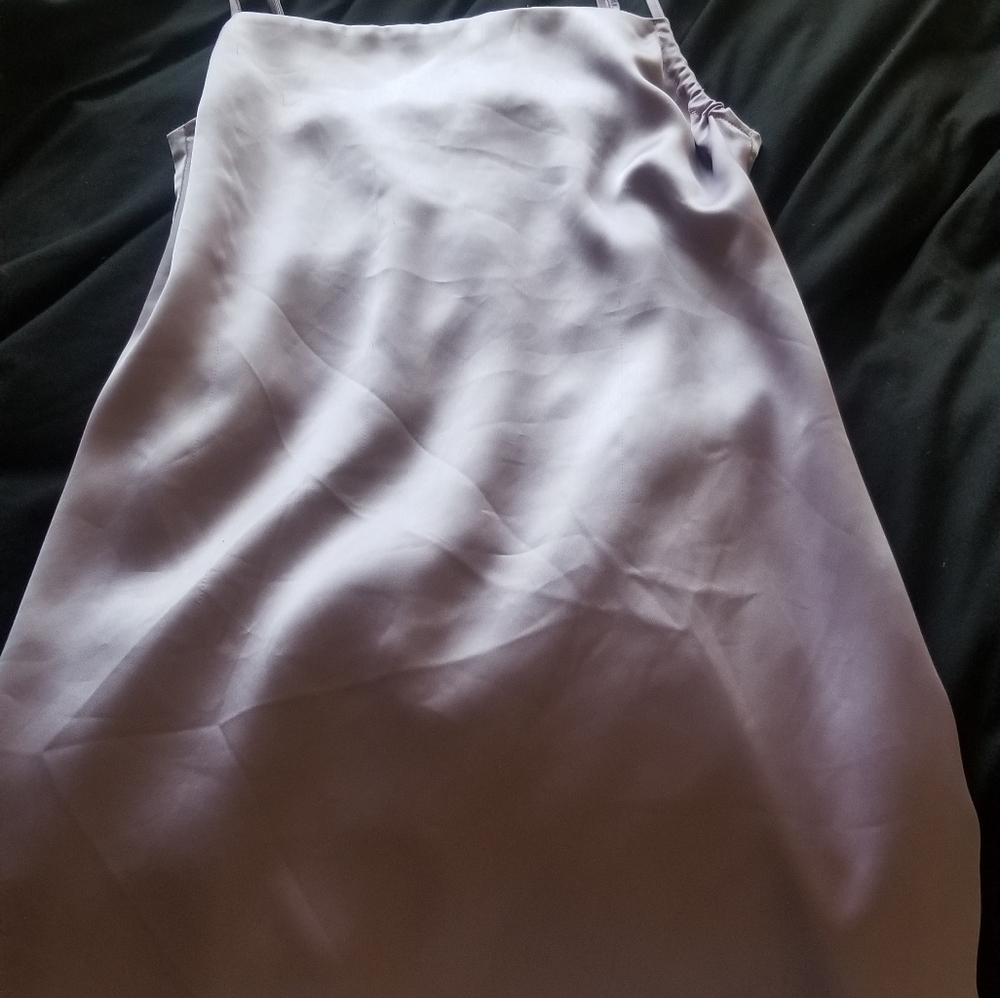 Cute lavender silk dress